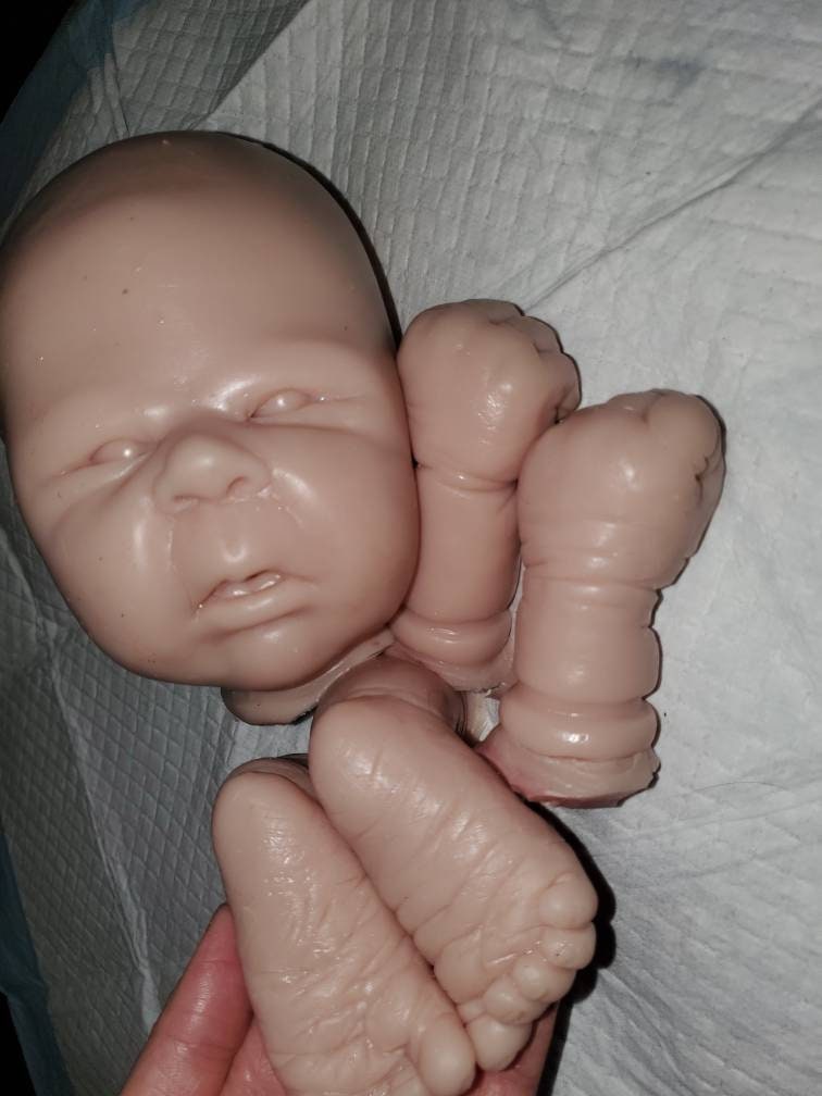 silicone art doll HEAD limbs or full body