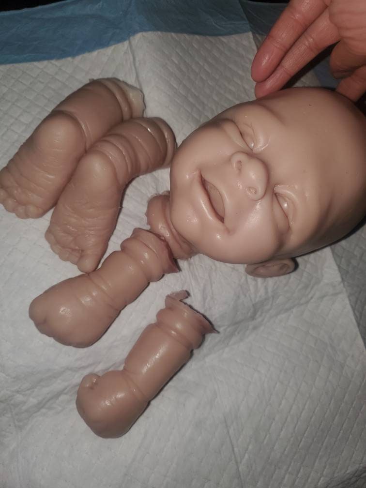 silicone art doll HEAD limbs or full body
