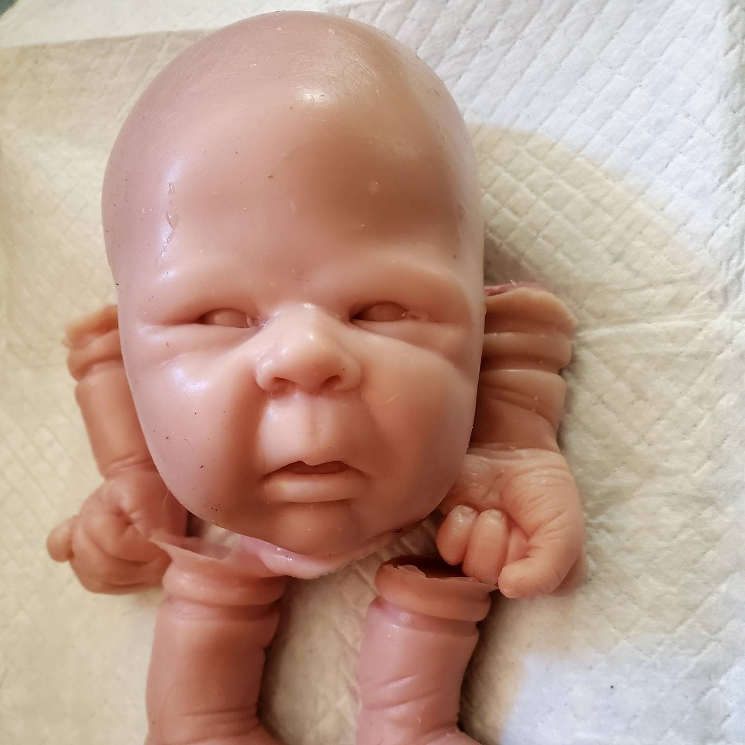 silicone art doll HEAD limbs or full body
