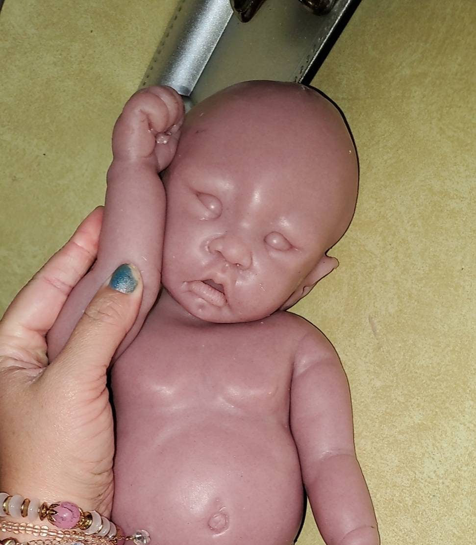 Full body silicone art doll doll 17" Su Chinese art doll