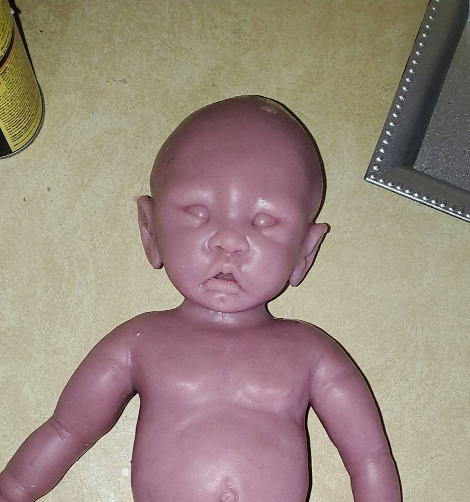 Full body silicone art doll doll 17" Su Chinese art doll