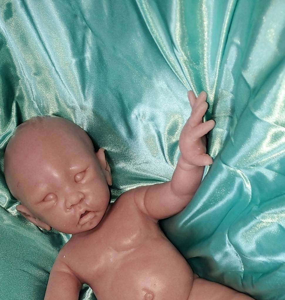 Full body silicone art doll doll 17" Su Chinese art doll