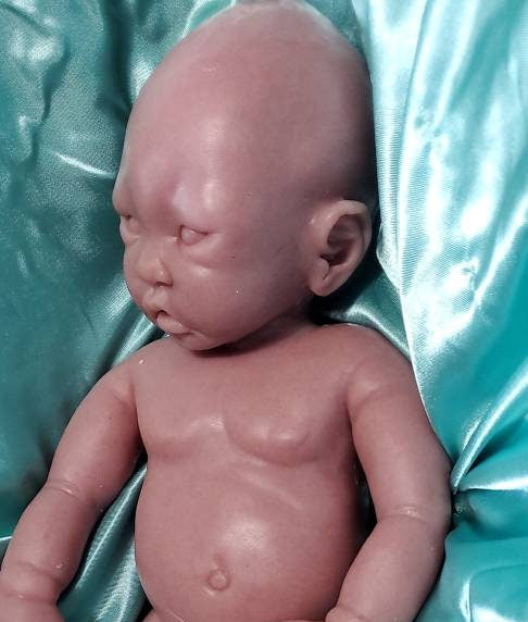 Full body silicone art doll doll 17" Su Chinese art doll