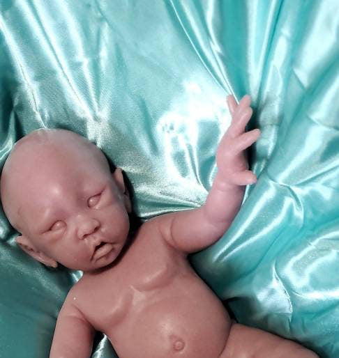 Full body silicone art doll doll 17" Su Chinese art doll