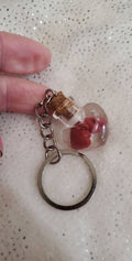 Remembrance Keepsake-handcrafted memorial art peice, custom silicone or resin memory keepsake made to honor loved one