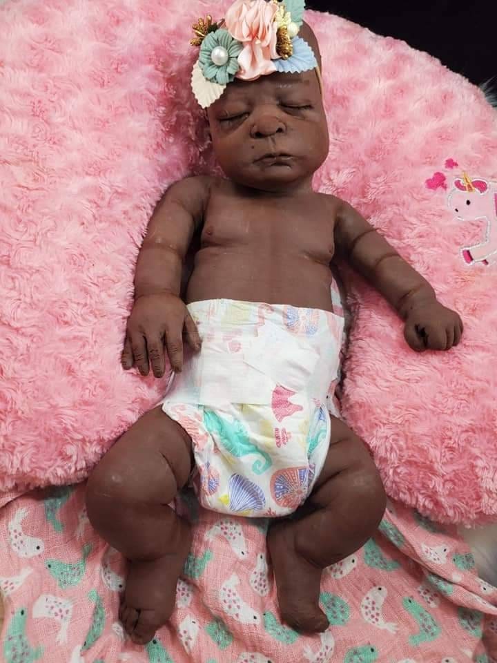 Full Body Silicone art doll remmy 21" can be boy or girl