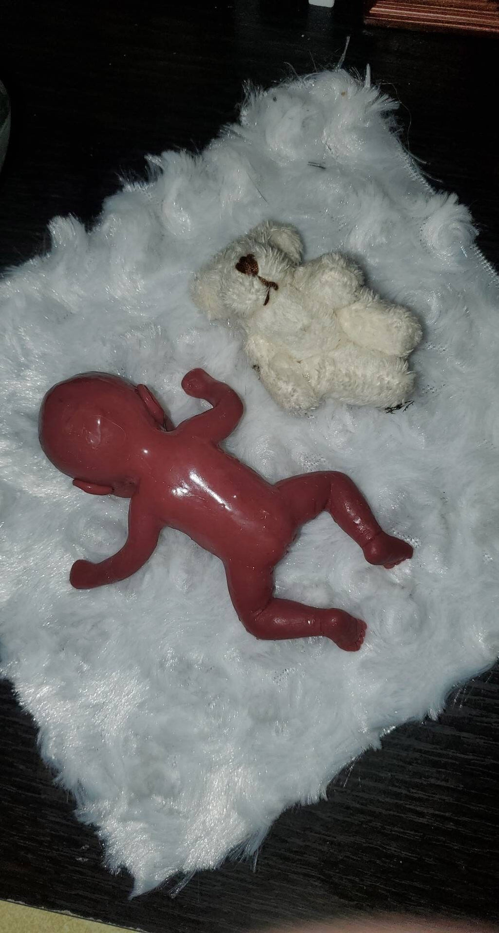 4"Remembrance Keepsake-handcrafted memorial art peice, custom silicone or resin memory keepsake made to honor loved one