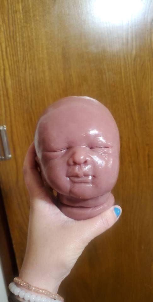 silicone art doll HEAD limbs or full body