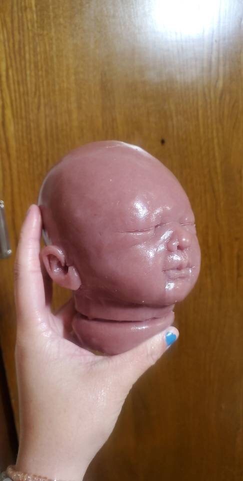 silicone art doll HEAD limbs or full body