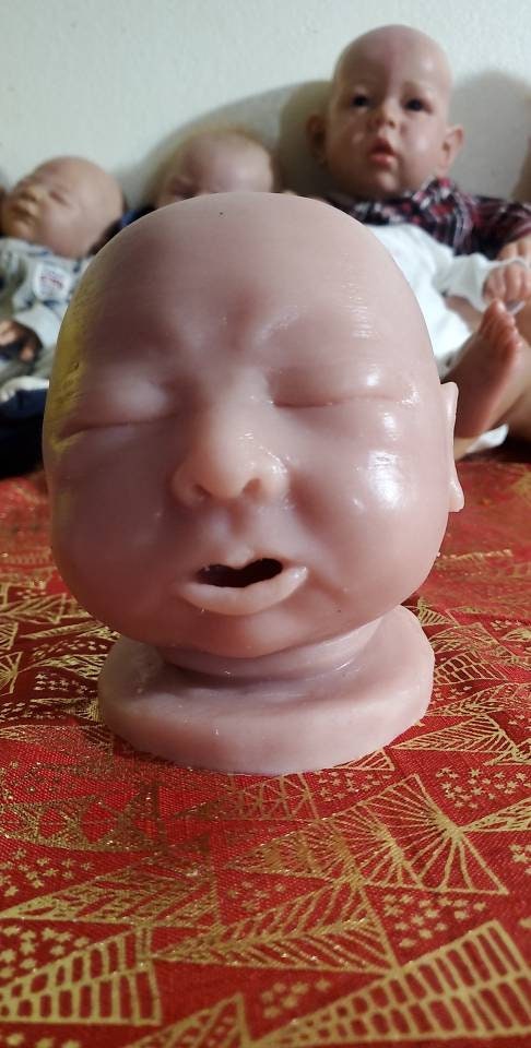 silicone art doll HEAD limbs or full body