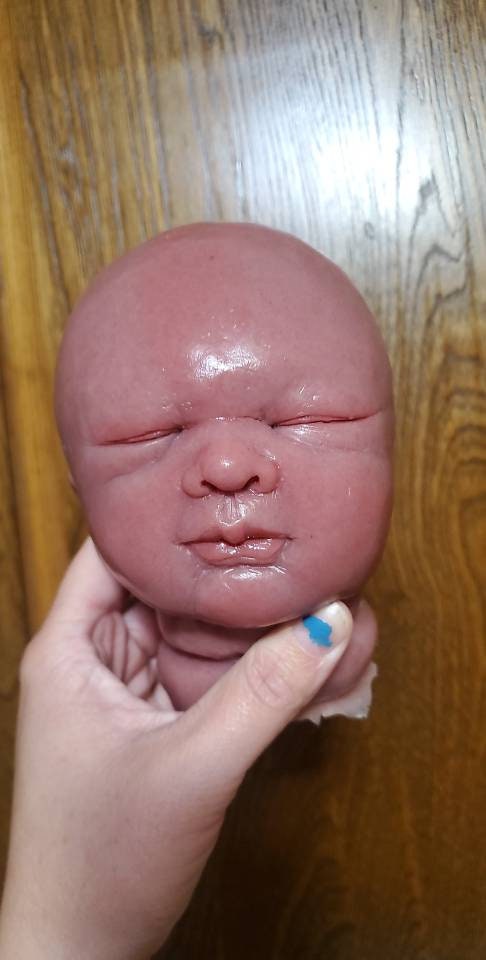silicone art doll HEAD limbs or full body
