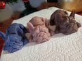 silicone mini puppy dog frenchie