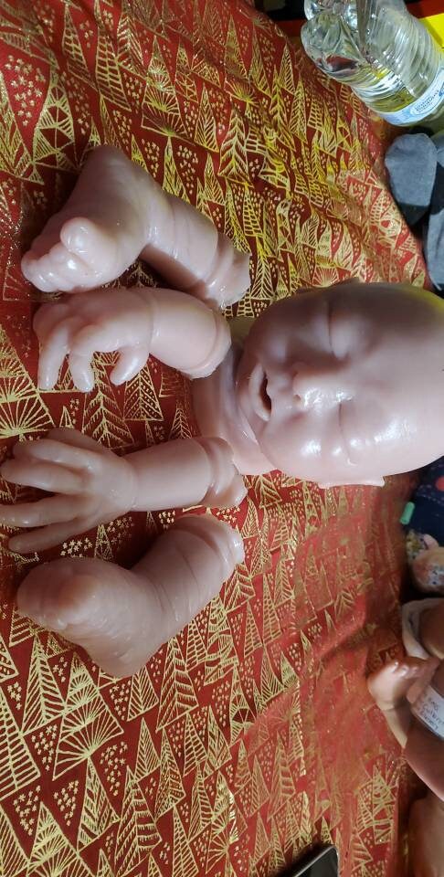silicone art doll HEAD limbs or full body