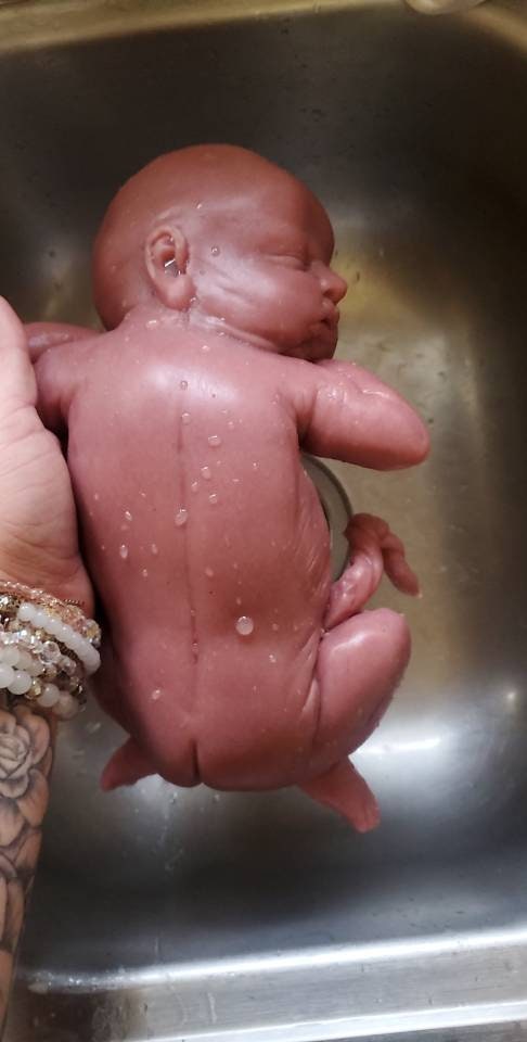 13" silicone baby girl blank unpainted or painted kit maribelle newborn