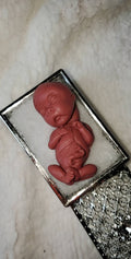14 weekRemembrance Keepsake-handcrafted memorial art peice, custom silicone or resin memory keepsake made to honor loved one