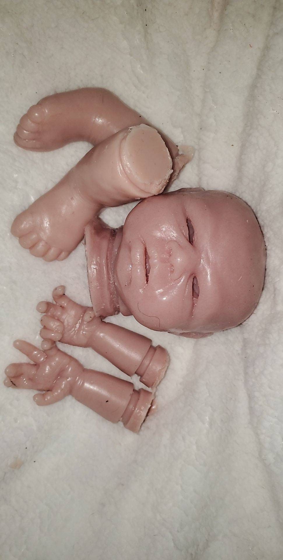 silicone art doll HEAD limbs or full body