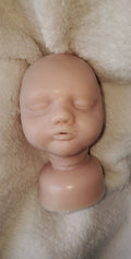 Silicone baby head for 16" cuddle body