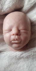 Silicone baby head for cloth or cuddle body 16"