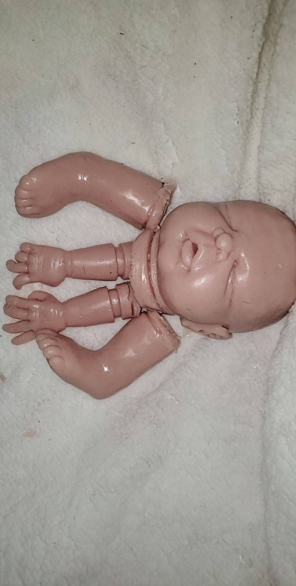 silicone art doll HEAD limbs or full body
