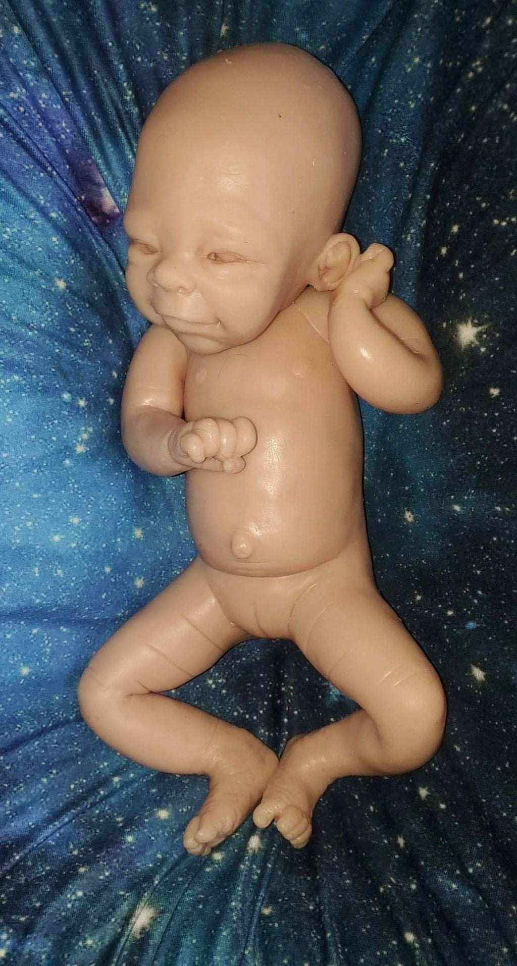 Full body silicone baby happy smiling face boy or girl version