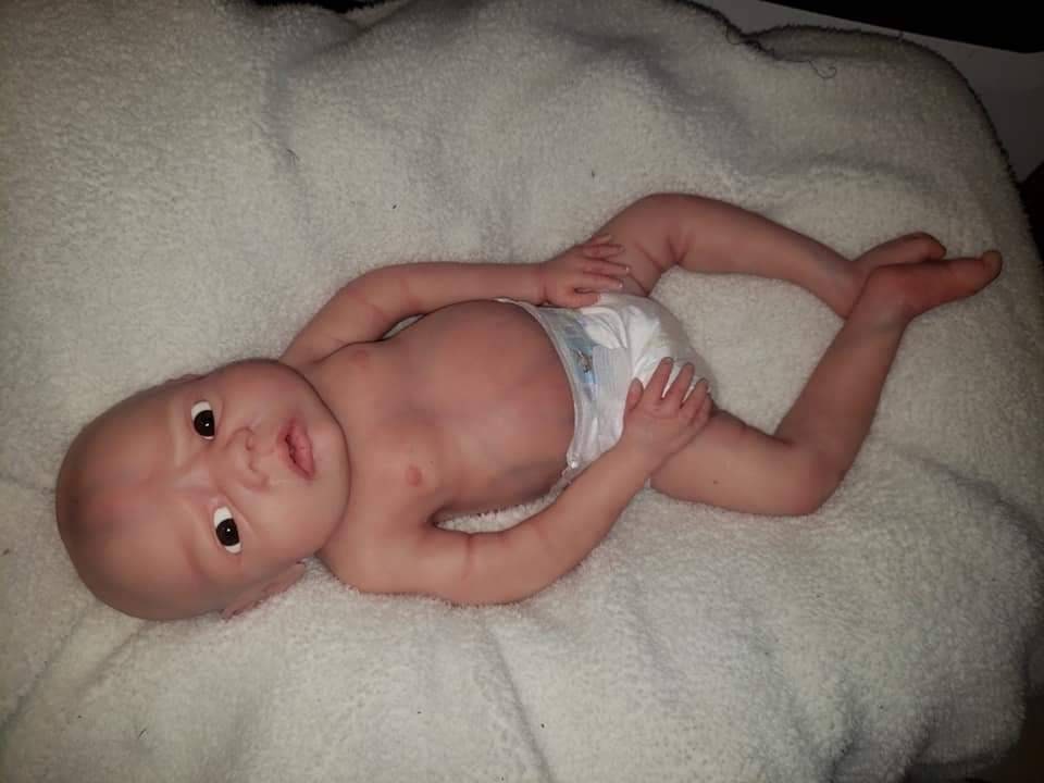 silicone art doll HEAD limbs or full body