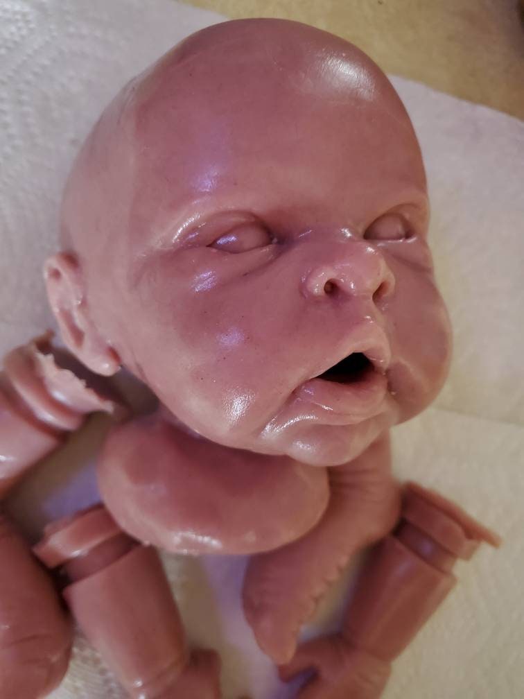 silicone art doll HEAD limbs or full body