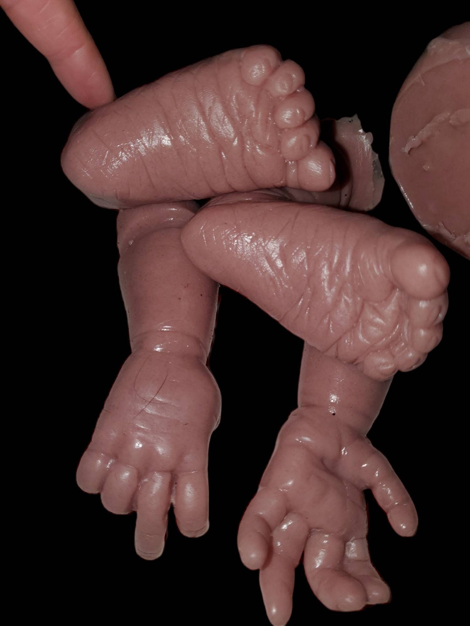silicone art doll HEAD limbs or full body
