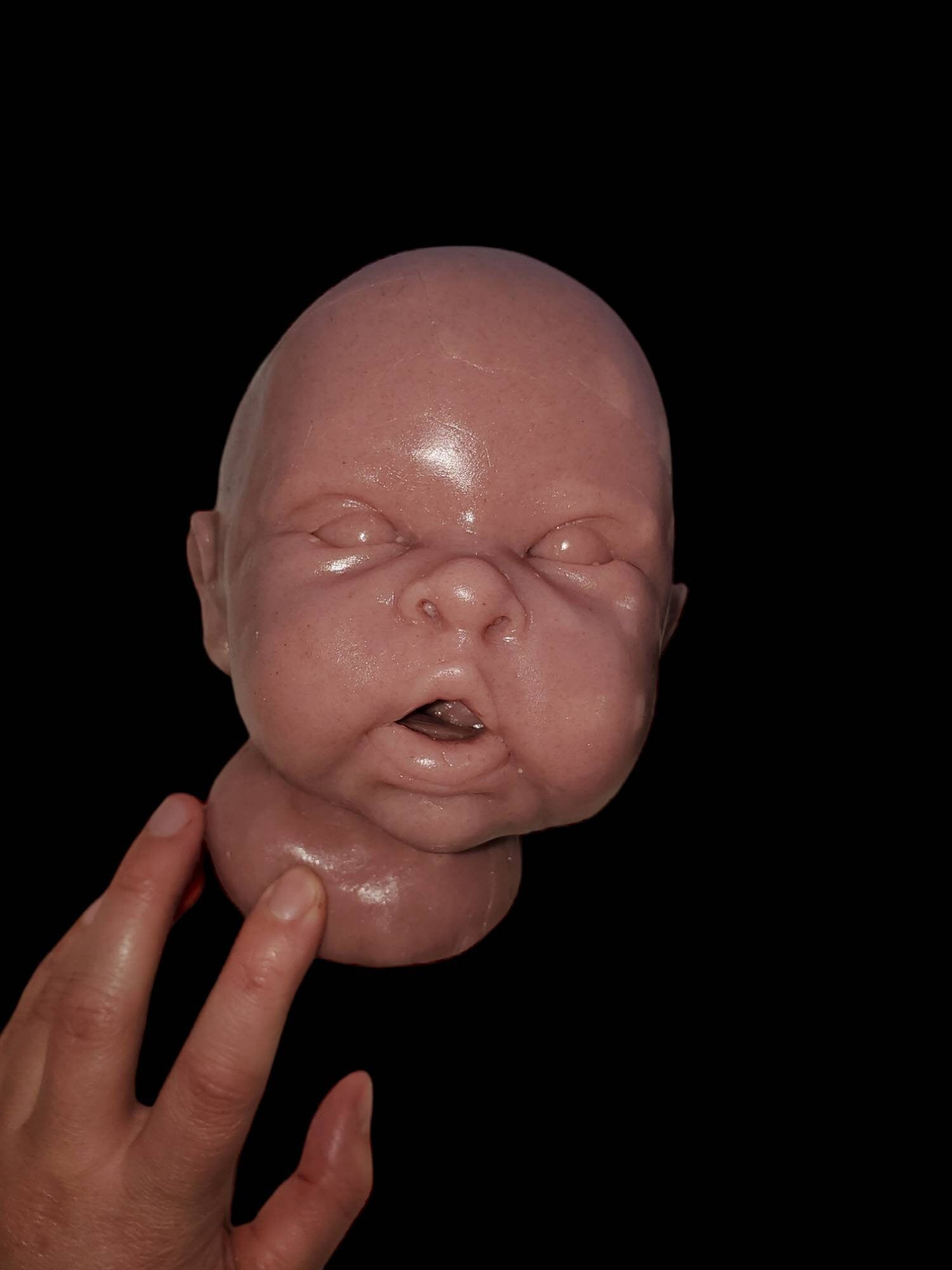 silicone art doll HEAD limbs or full body