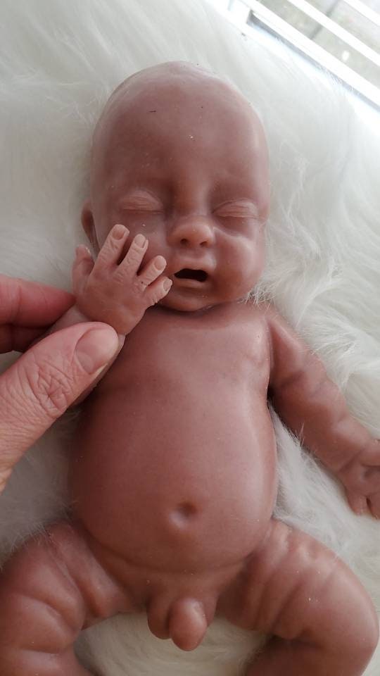 11" Full body silicone baby preemie baby boy