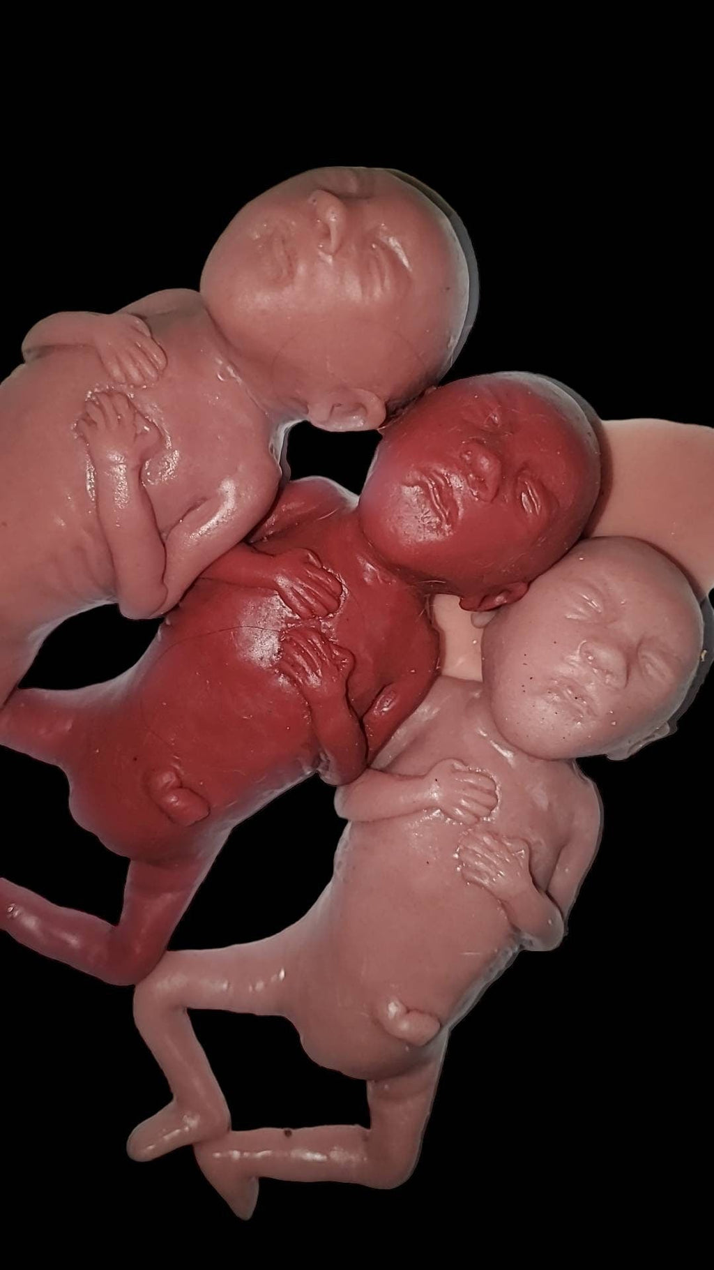 Silicone memorial fetus silicone baby girl 19 week gestation