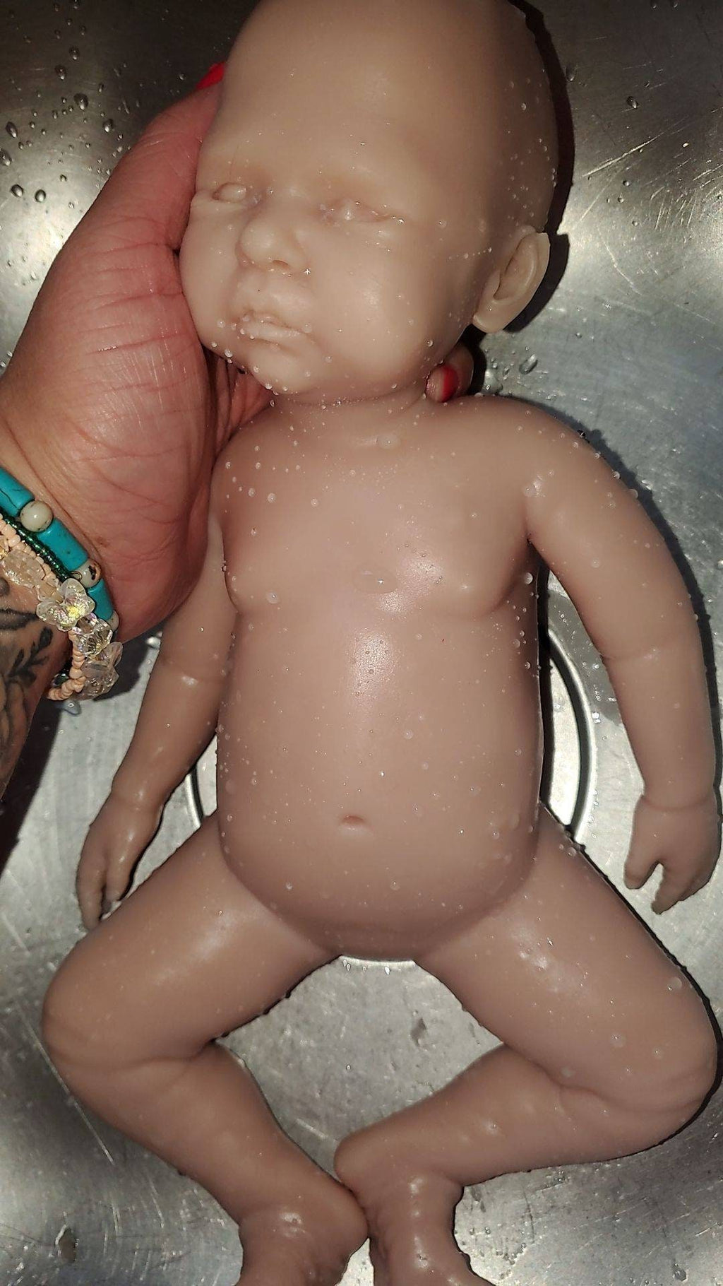15" Full body silicone baby preemie girl or boy