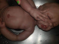 Full Body Silicone art doll 21" Nora