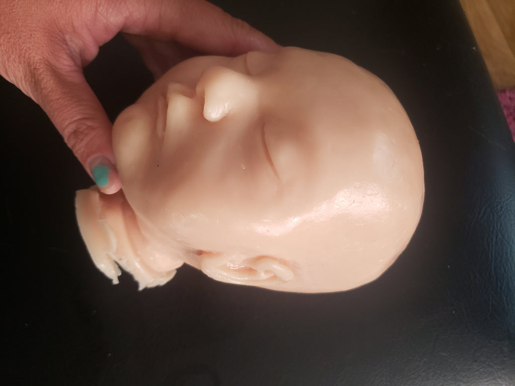 silicone art doll HEAD limbs or full body