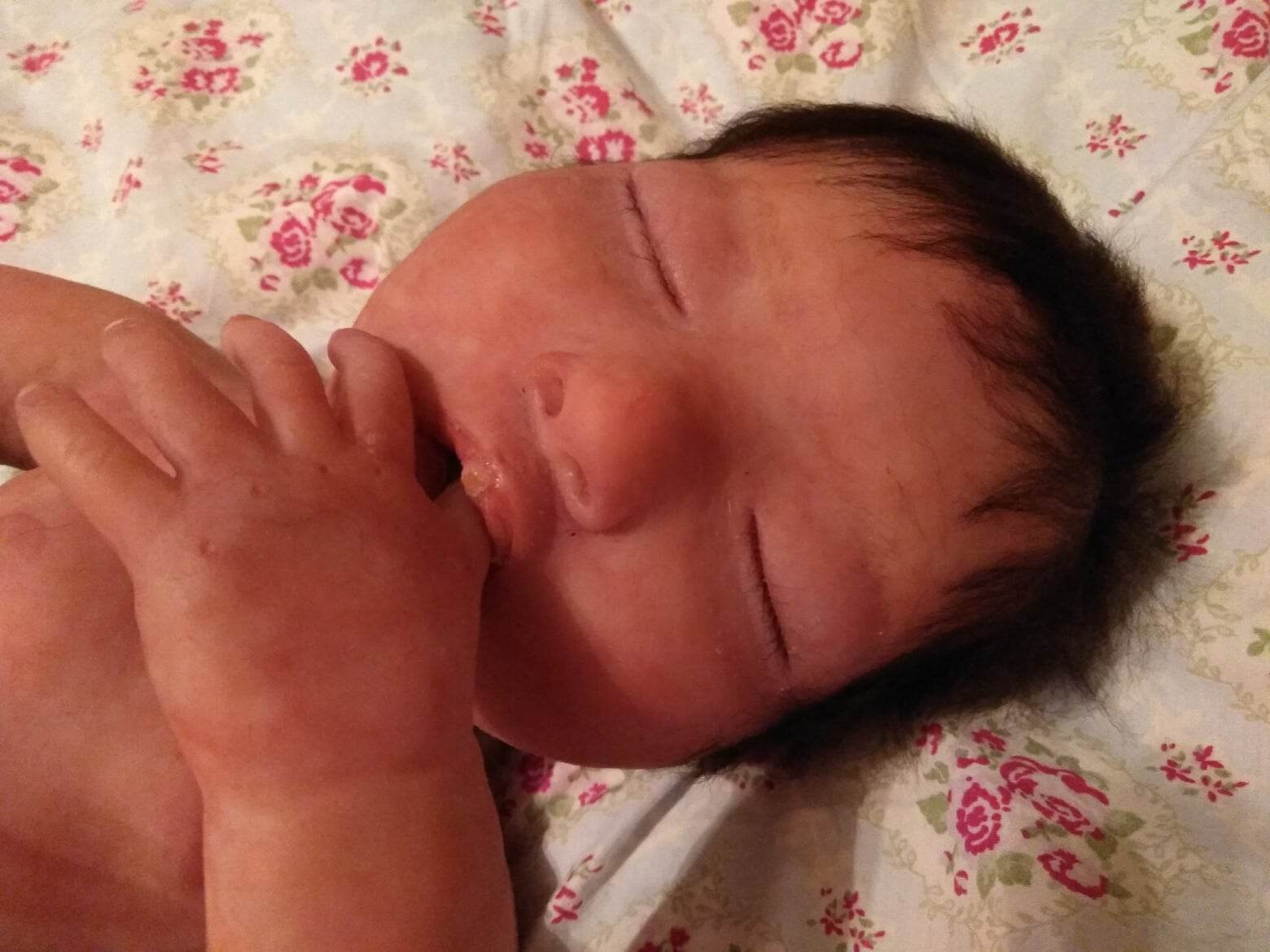 Full body silicone baby newborn sleeping cutie