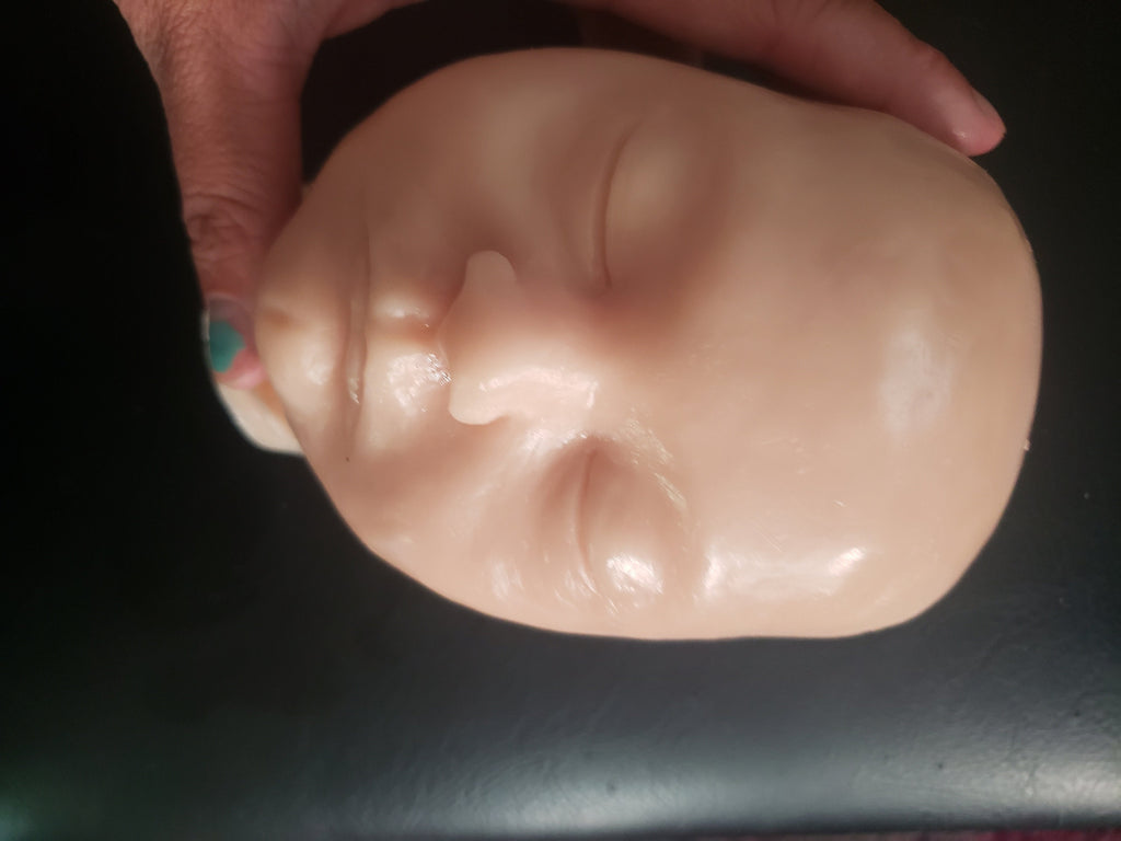 silicone art doll HEAD limbs or full body