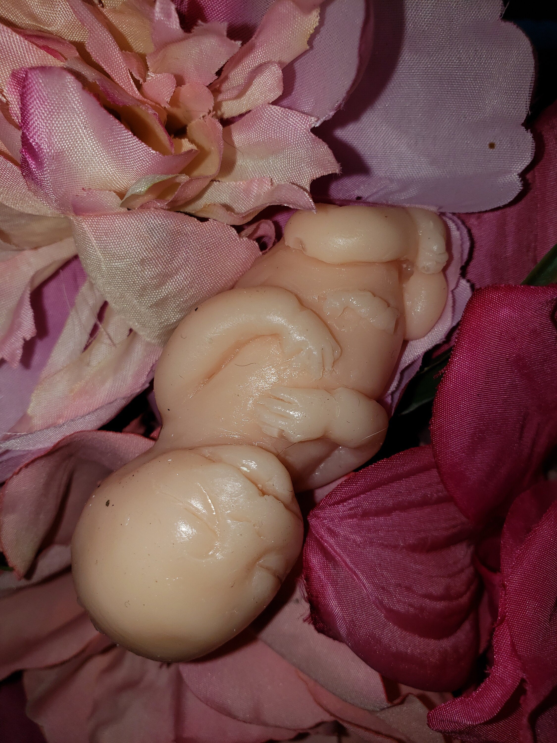 Remembrance Keepsake-handcrafted memorial art peice, custom silicone or resin memory keepsake made to honor loved one