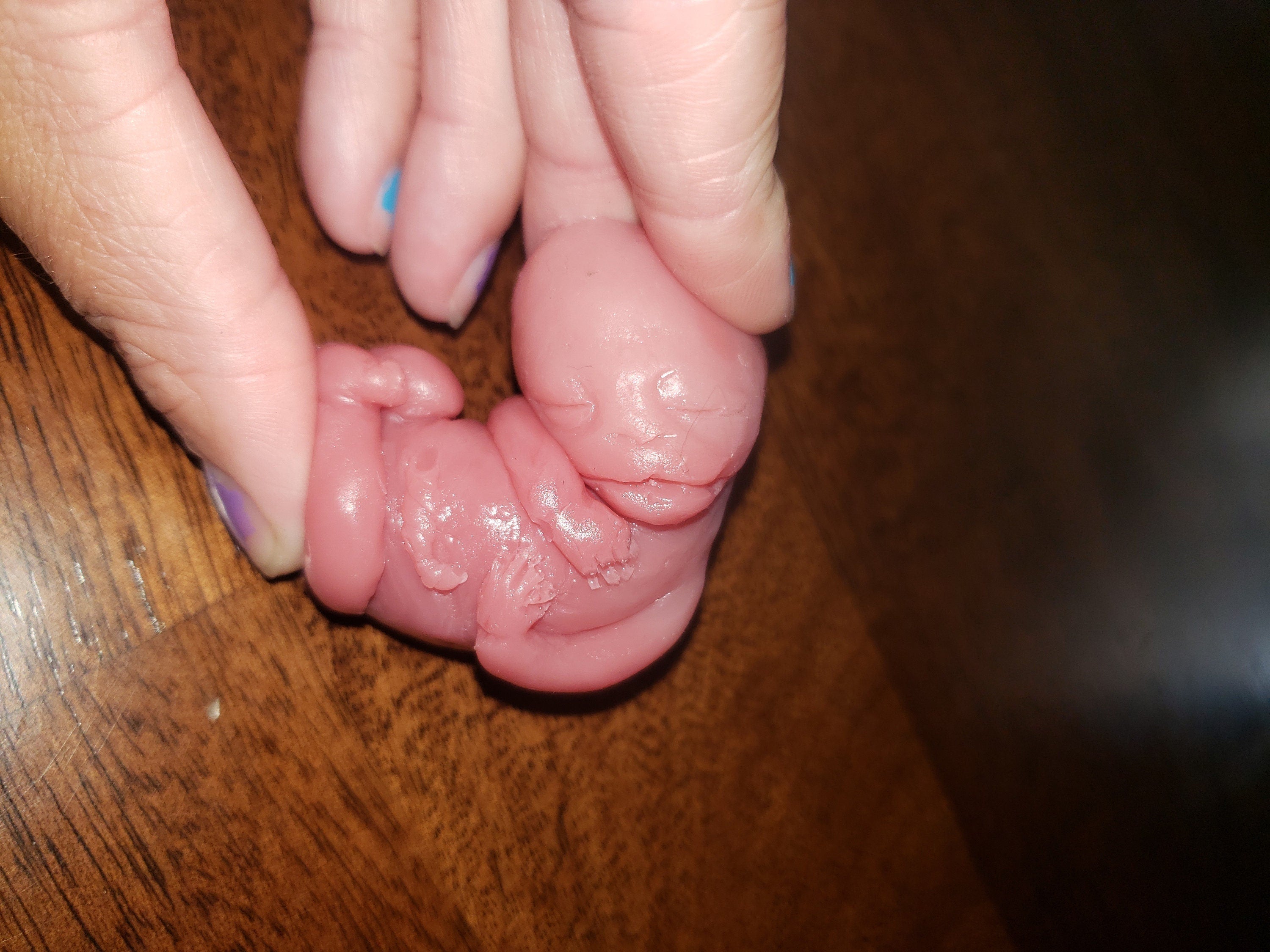 Full body silicone  15 week memorial fetus silicone doll