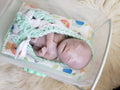 Full body 20 week gestational fetus memorial silicone art doll