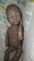 Full body silicone baby boy blank kit or fully painted baby boy doll Donna kohn 21" Markus