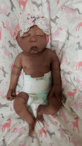 Full body silicone art doll 15" preemie boy or girl amy