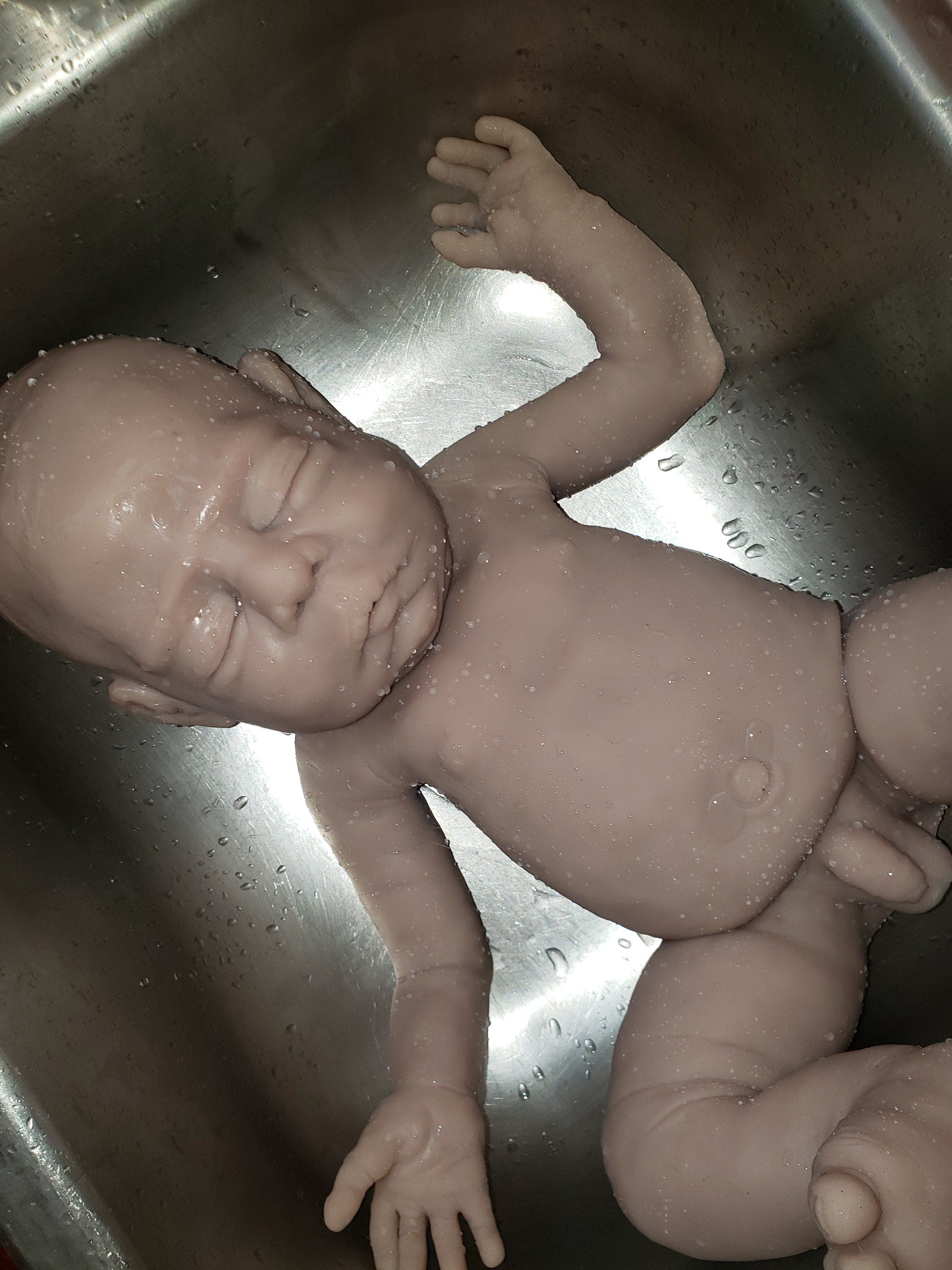Full Body Silicone Baby 22" 14.5lbs chubby chunky baby boy! Blakely