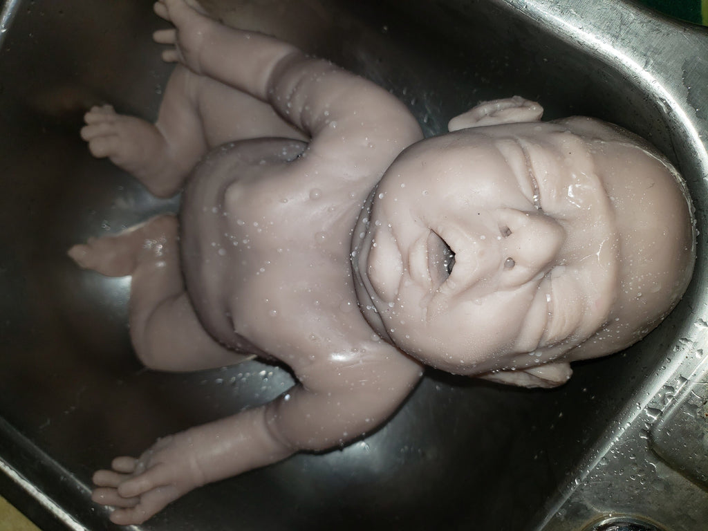 Full Body Silicone Baby 22" 14.5lbs chubby chunky baby boy! Blakely