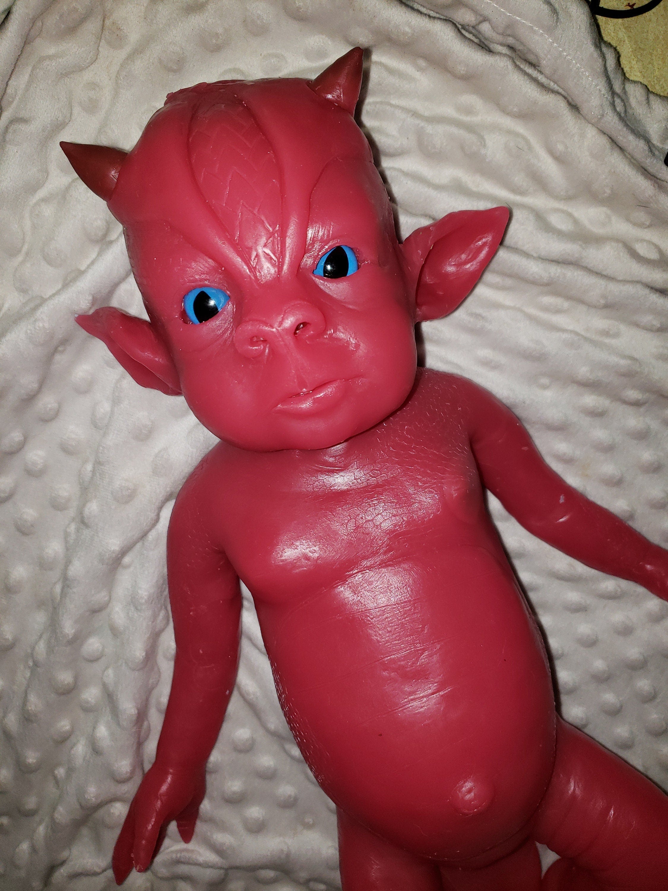 Full body silicone art doll dragon blank kit "saphire"