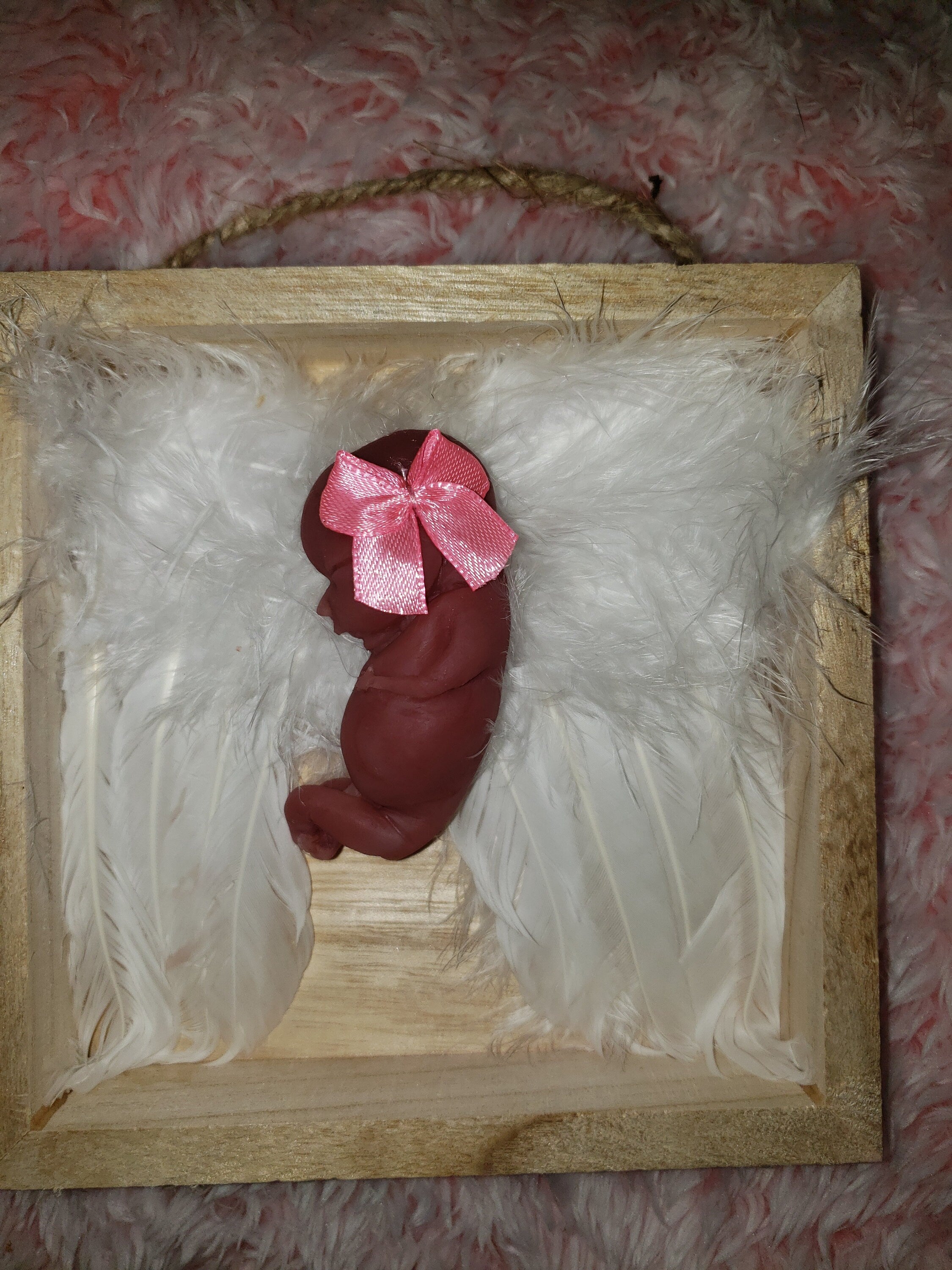 Remembrance Keepsake-handcrafted memorial art peice, custom silicone or resin memory keepsake made to honor loved one