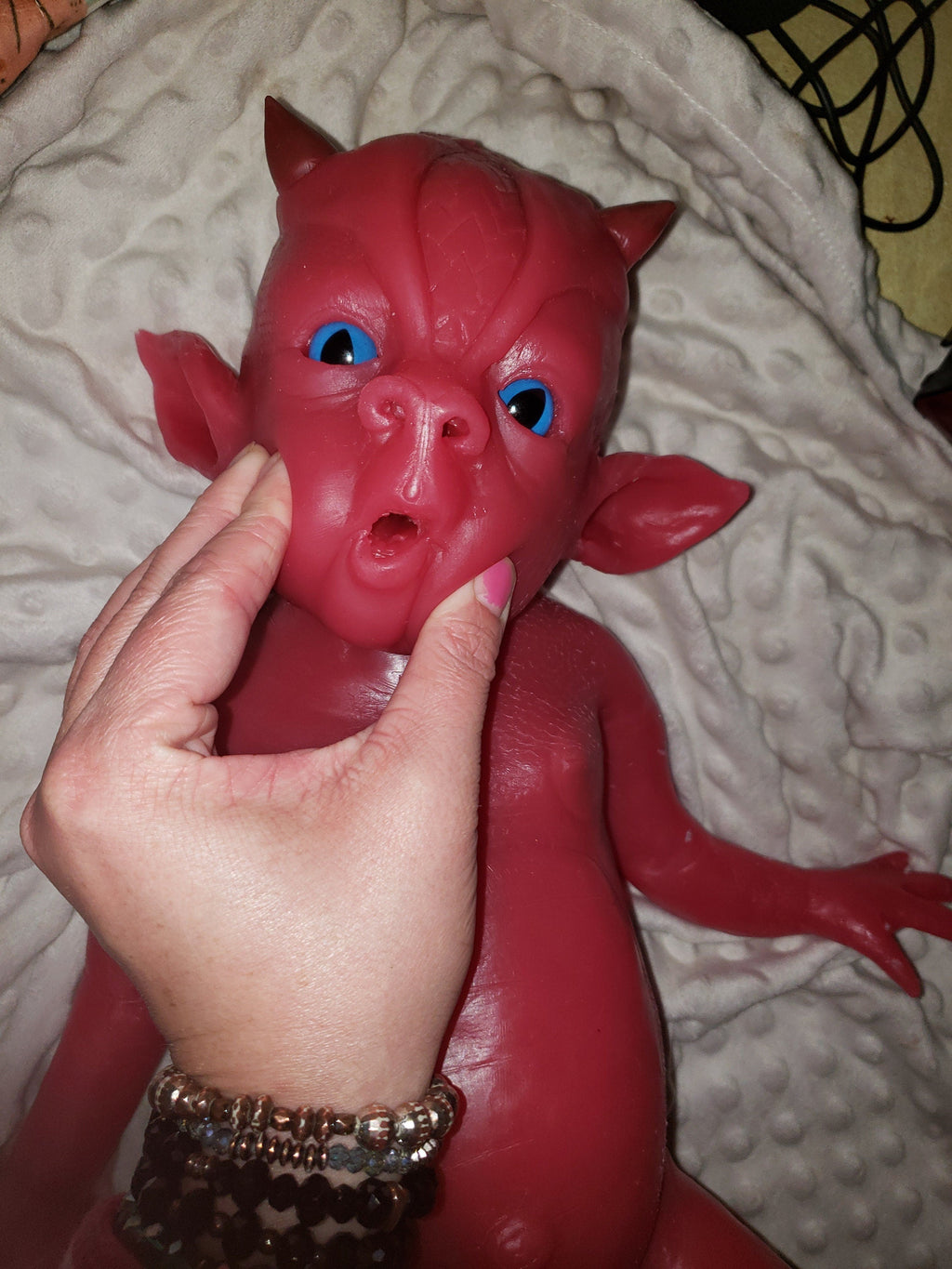 Full body silicone art doll dragon blank kit "saphire"