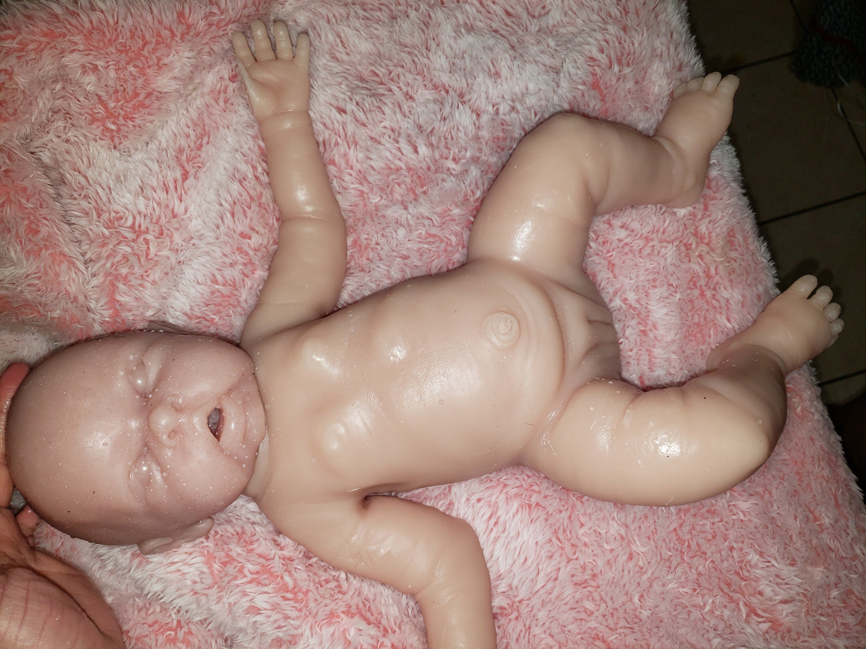 Full Body Silicone Baby girl or boy -19" jenny