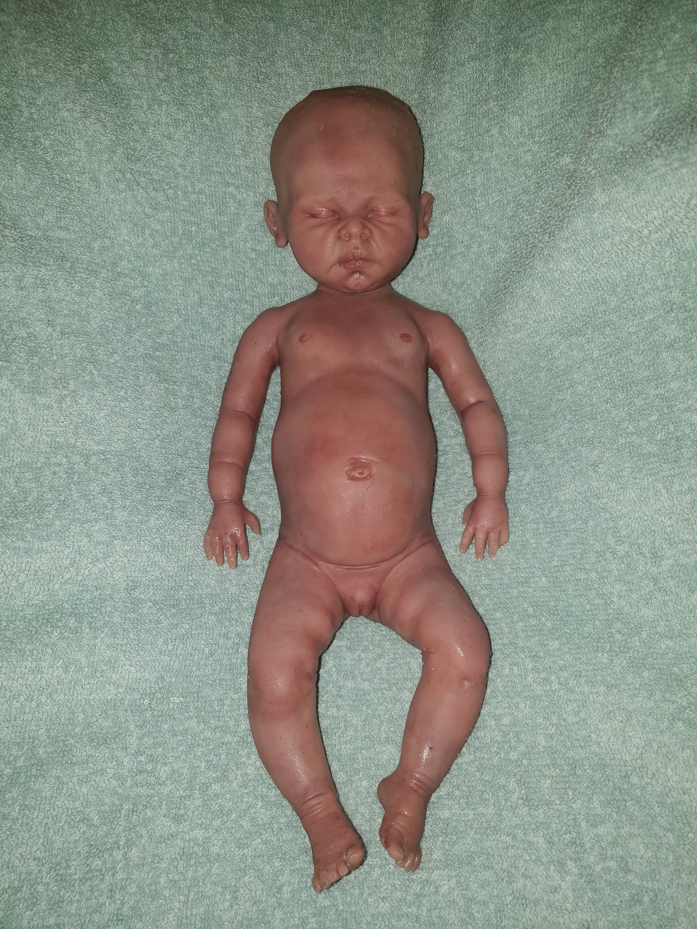 14" Full body silicone baby preemie girl or boy