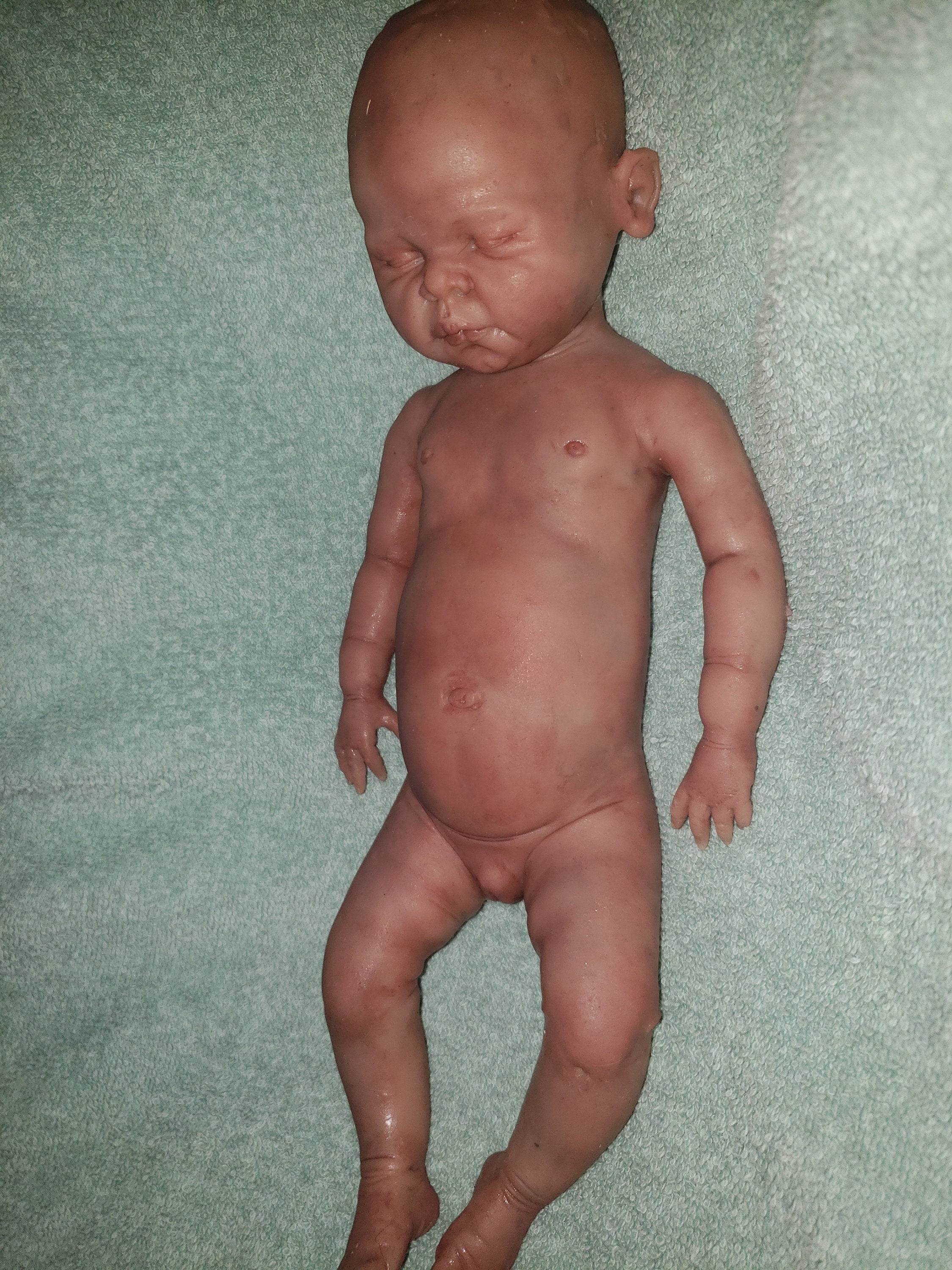 14" Full body silicone baby preemie girl or boy