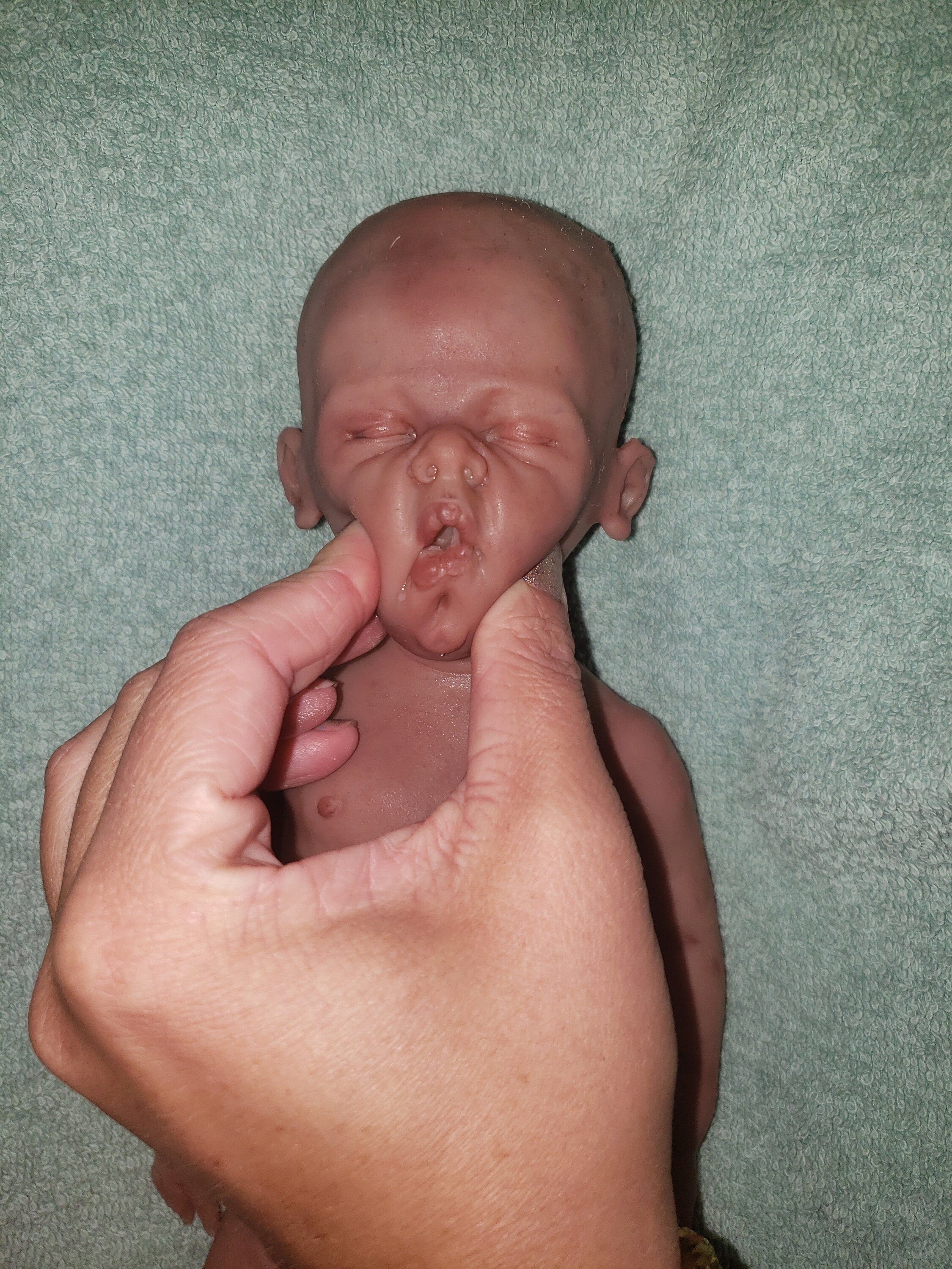 14" Full body silicone baby preemie girl or boy