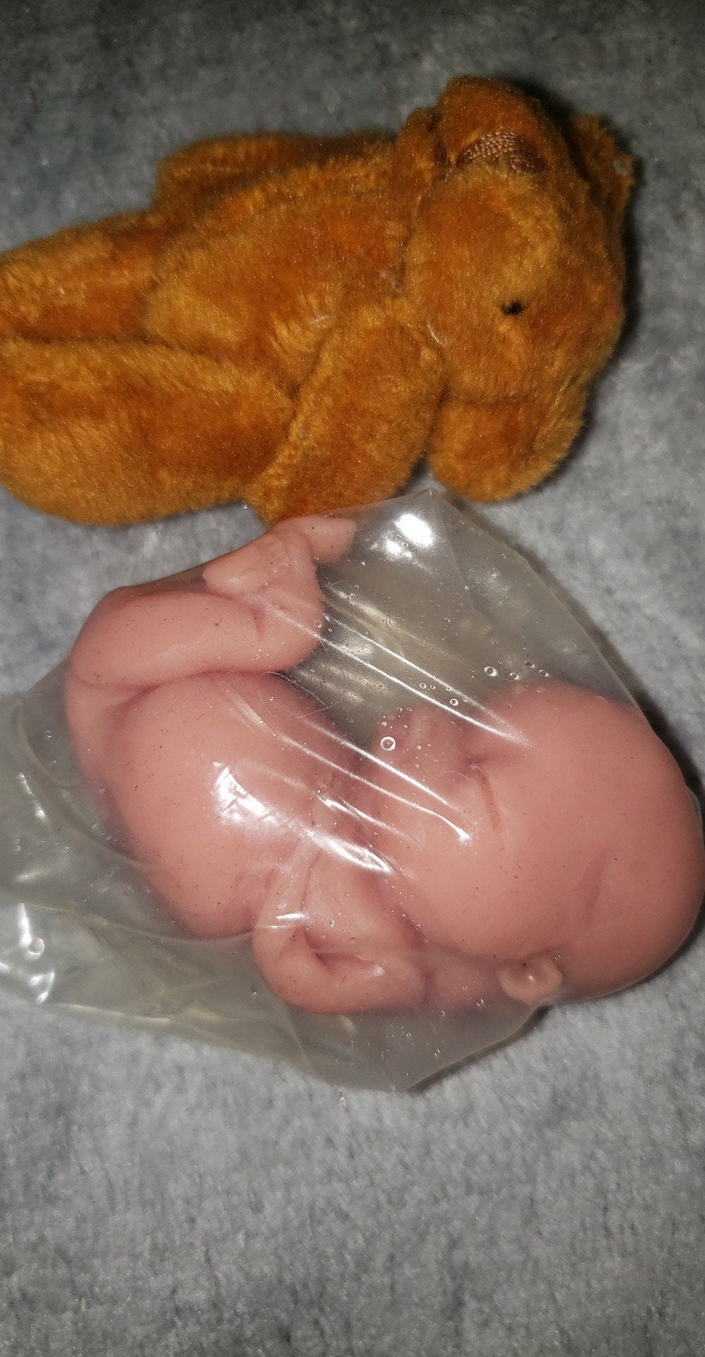 silicone baby fetus memorial art doll fetus inside WOMB